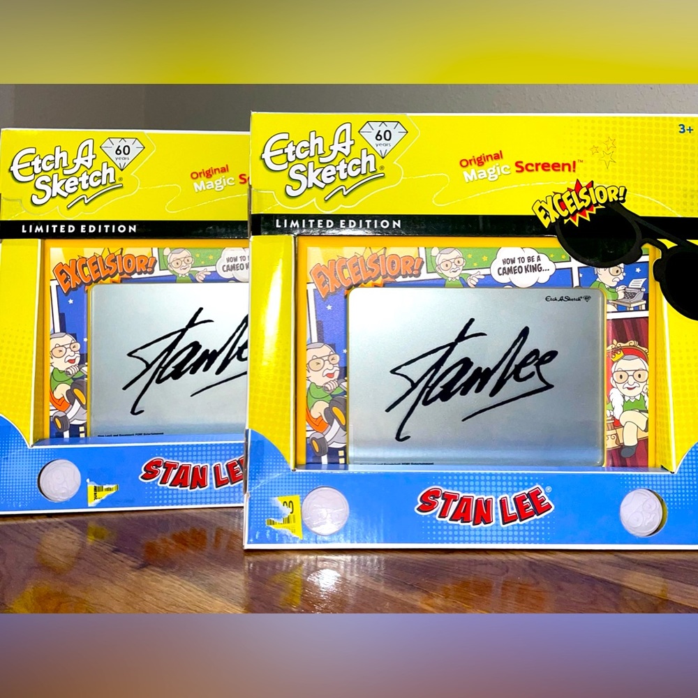 Etch A Sketch Stan Lee 60th Anniversary Limited Edition